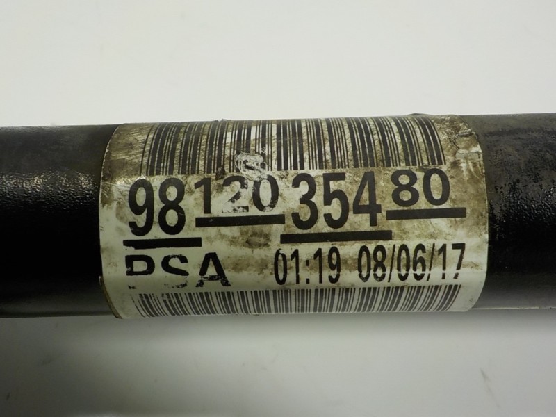 Recambio de transmision derecha para citroën c-elysée 1.6 blue-hdi fap referencia OEM IAM 9812035480 9812035480 