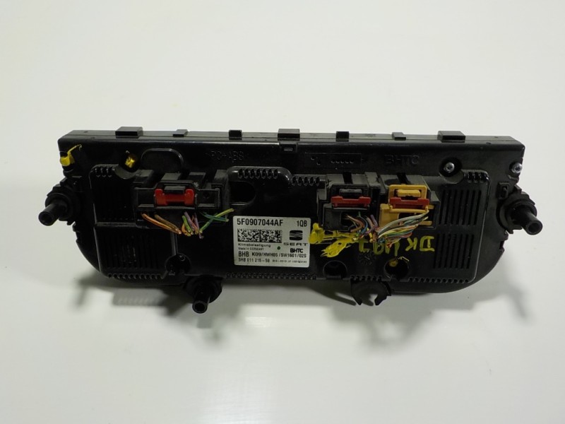 Recambio de mando climatizador para seat leon (5f1) 1.6 tdi referencia OEM IAM 5F0907044AF1QB 5F0907044AF 
