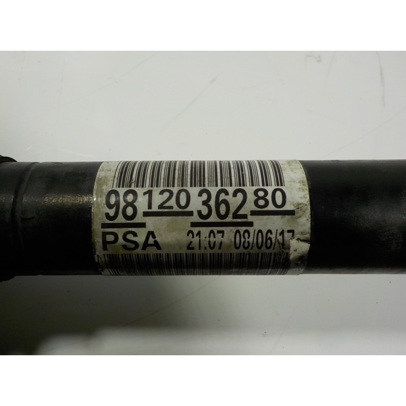 Recambio de transmision izquierda para citroën c-elysée 1.6 blue-hdi fap referencia OEM IAM 9812036280 9812036280 