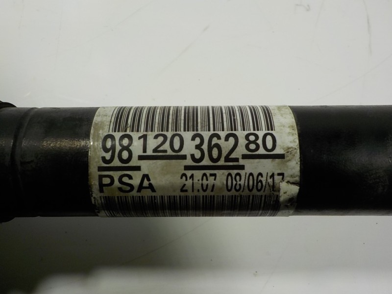 Recambio de transmision izquierda para citroën c-elysée 1.6 blue-hdi fap referencia OEM IAM 9812036280 9812036280 