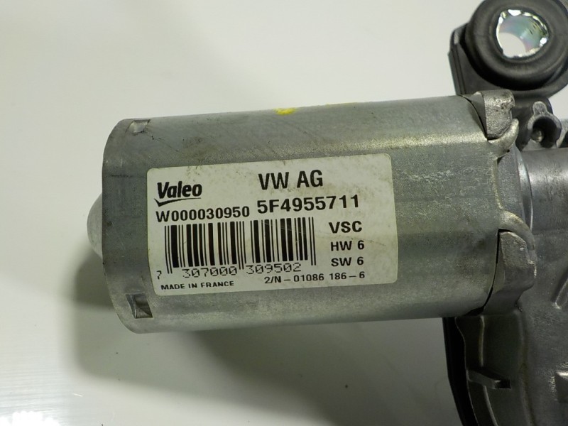 Recambio de motor limpia trasero para seat leon (5f1) 1.6 tdi referencia OEM IAM 5F4955711A 5F4955711 