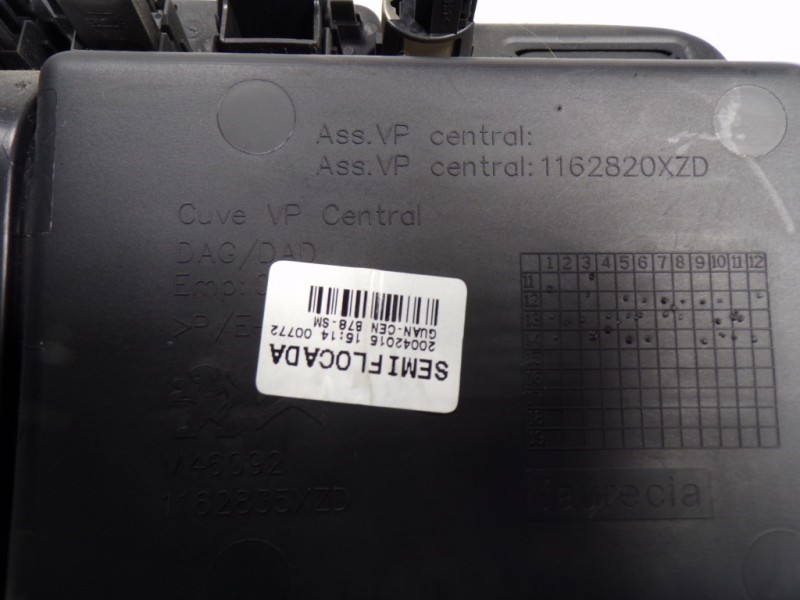 Recambio de guantera para citroën c4 picasso 1.6 hdi fap referencia OEM IAM 1609671380 1162820XZD M46092