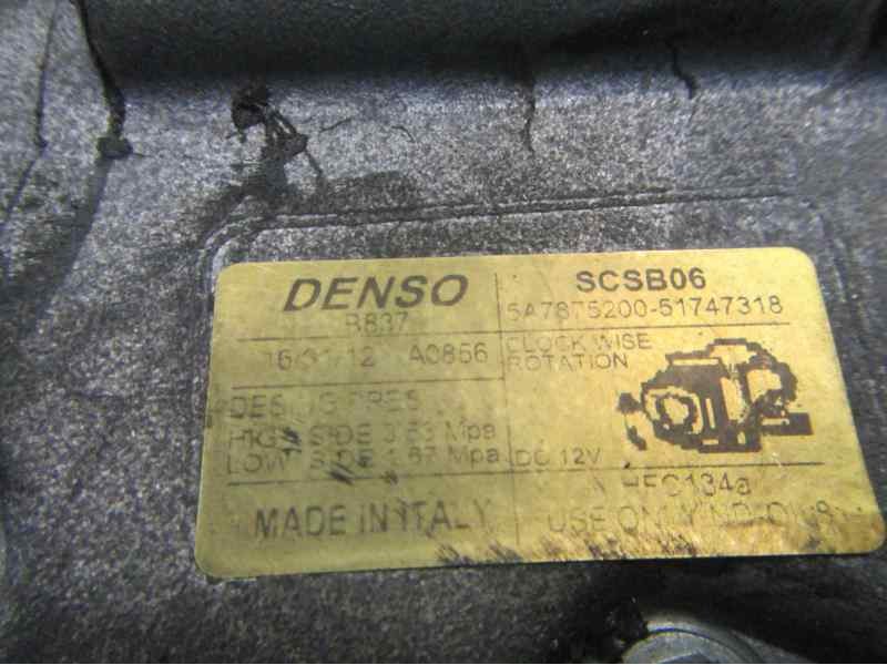 Recambio de compresor aire acondicionado para fiat nuova 500 (150) lounge referencia OEM IAM   