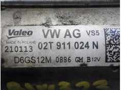 Recambio de motor arranque para volkswagen polo (6r1) 1.2 tsi referencia OEM IAM 02T911023R 02T911024N  2