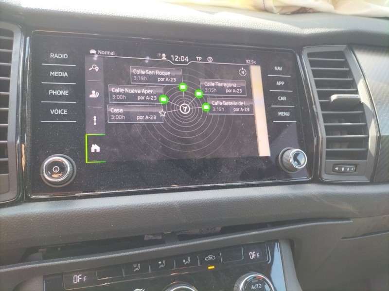 Recambio de pantalla multifuncion para skoda kodiaq 2.0 tdi referencia OEM IAM 565919605BIZY 565919605B A2C1893770101