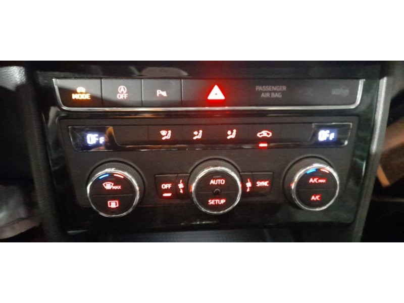 Recambio de mando climatizador para seat leon (5f1) fr referencia OEM IAM 5F0907044AKYMS 5F0907044AK 5HB011215