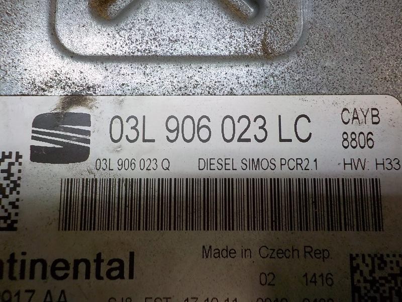 Recambio de centralita motor uce para seat ibiza sc (6j1) reference referencia OEM IAM 03L906023LC 03L906023LC 