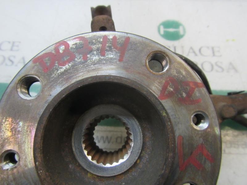 Recambio de mangueta delantera izquierda para dacia sandero stepway referencia OEM IAM 400151018R  