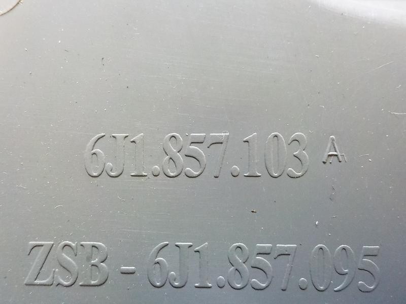 Recambio de guantera para seat ibiza sc (6j1) reference referencia OEM IAM 6J1857095A4X5 6J1857103A 