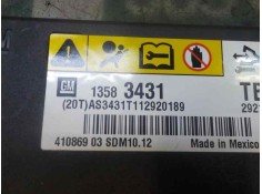Recambio de centralita airbag para opel insignia berlina 2.0 16v cdti referencia OEM IAM 13583431   2