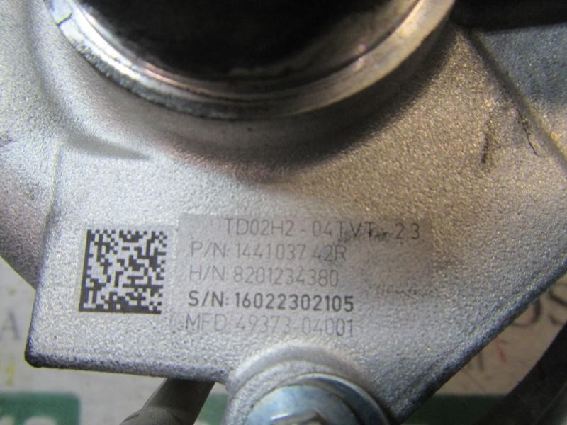 Recambio de turbocompresor para dacia sandero stepway referencia OEM IAM 144103742R 144103742R 