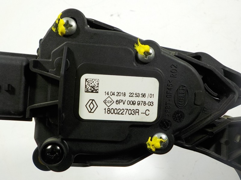Recambio de potenciometro pedal para dacia sandero stepway referencia OEM IAM 180022703R 6PV00997803 