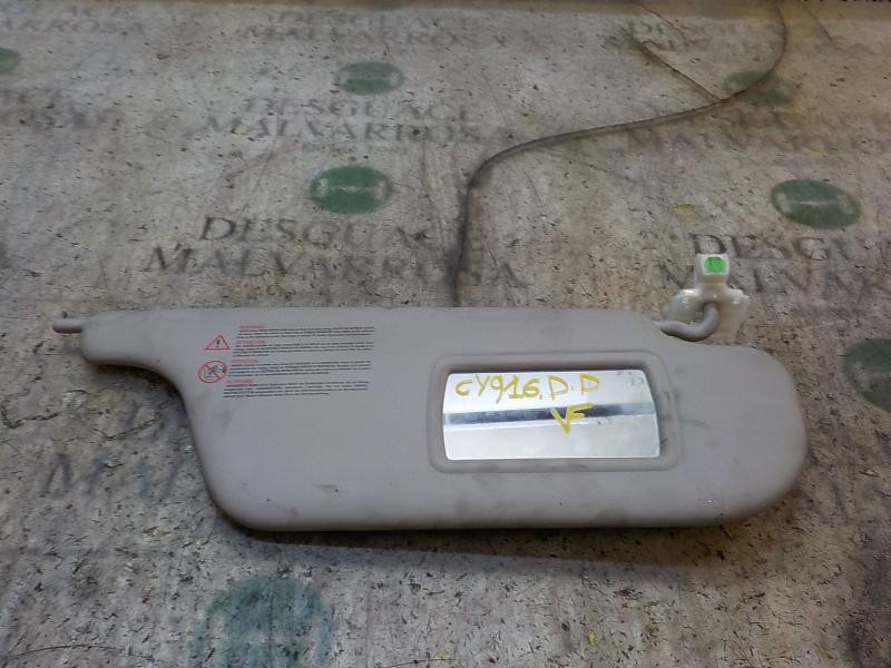 Recambio de parasol derecho para renault clio iii 1.5 dci diesel referencia OEM IAM 8200294229  