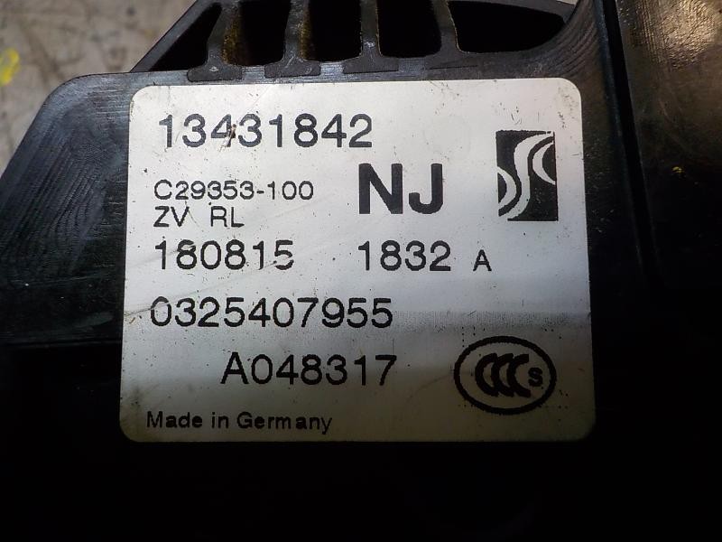 Recambio de cerradura puerta trasera izquierda para opel corsa e selective referencia OEM IAM 13431842 13431842 