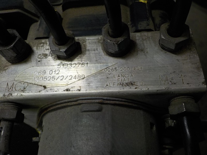 Recambio de abs para fiat panda (319) 1.2 cat referencia OEM IAM 71771978 51932761 0265260434