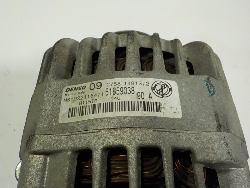 Recambio de alternador para fiat panda (319) 1.2 cat referencia OEM IAM 51859038 51859038 MS1022118471