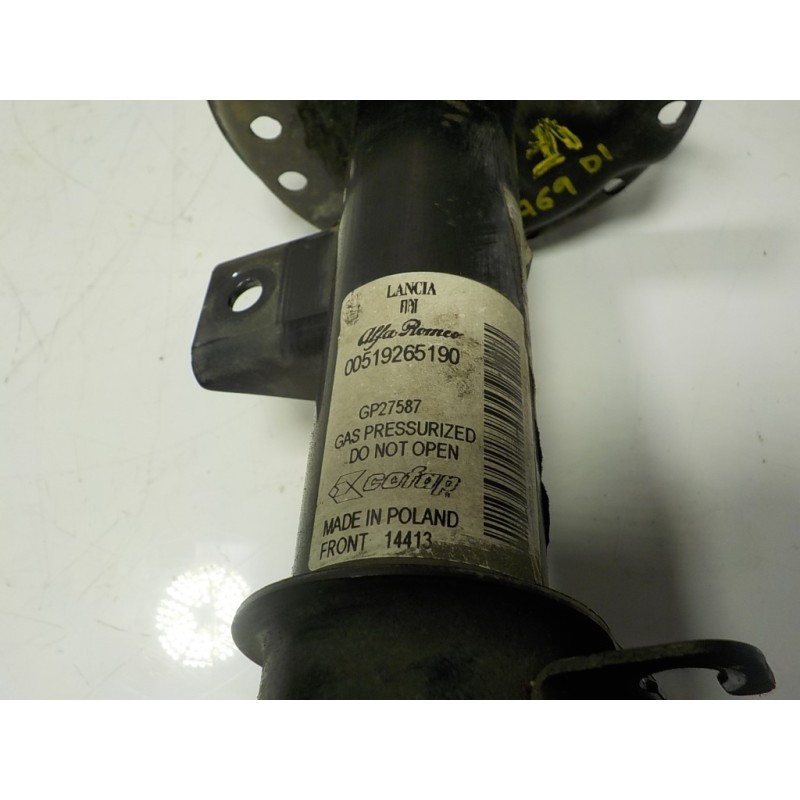Recambio de amortiguador delantero izquierdo para fiat panda (319) 1.2 cat referencia OEM IAM 51926519 00519265190 