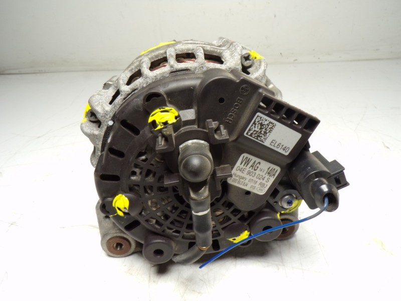 Recambio de alternador para volkswagen t-roc 1.5 16v tsi act referencia OEM IAM 04E903024S 04E903024S 