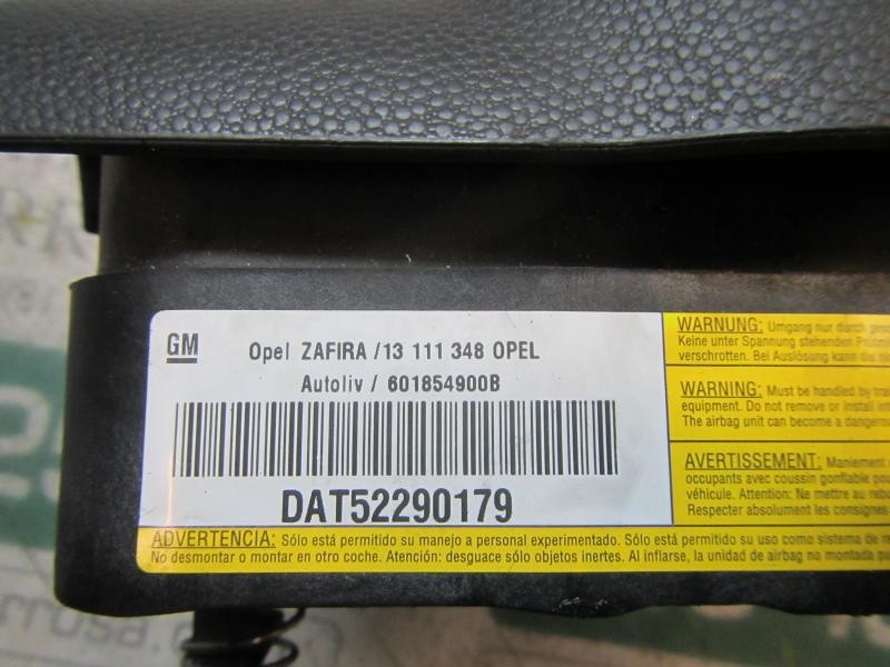 Recambio de airbag delantero izquierdo para opel zafira b 1.7 16v cdti referencia OEM IAM   