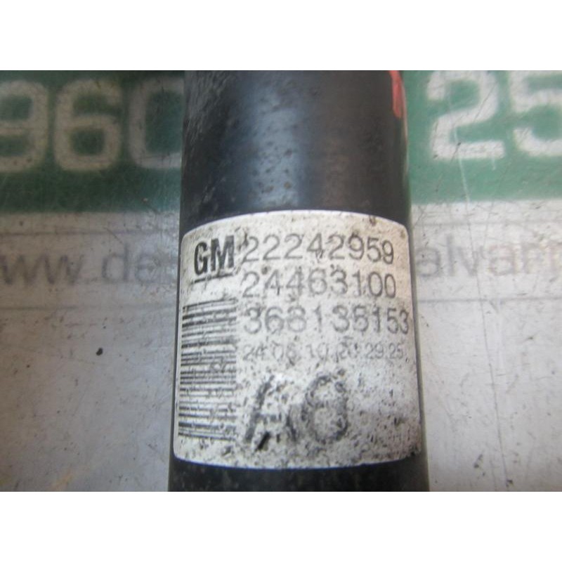 Recambio de amortiguador trasero derecho para opel zafira b 1.7 16v cdti referencia OEM IAM   