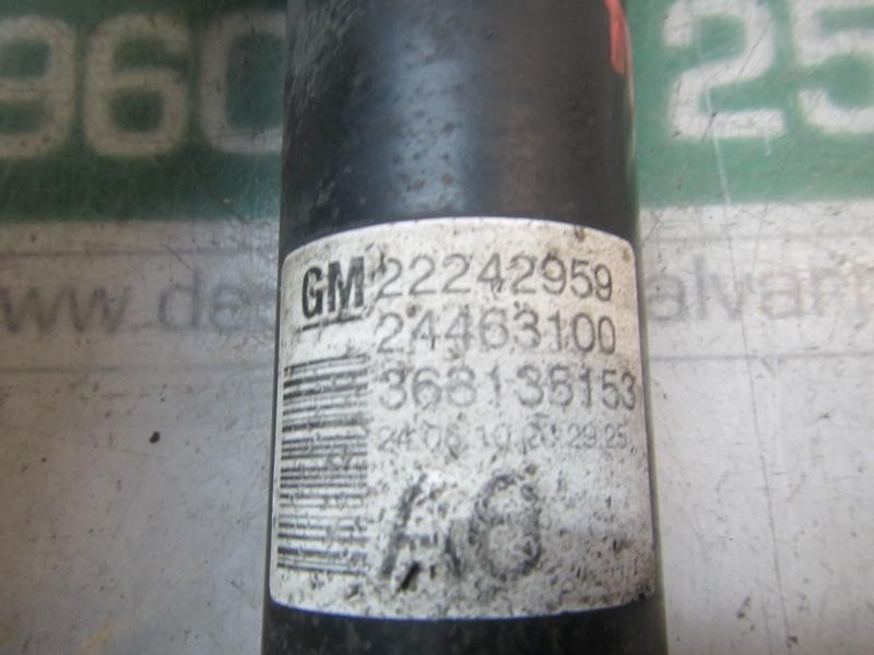 Recambio de amortiguador trasero derecho para opel zafira b 1.7 16v cdti referencia OEM IAM   