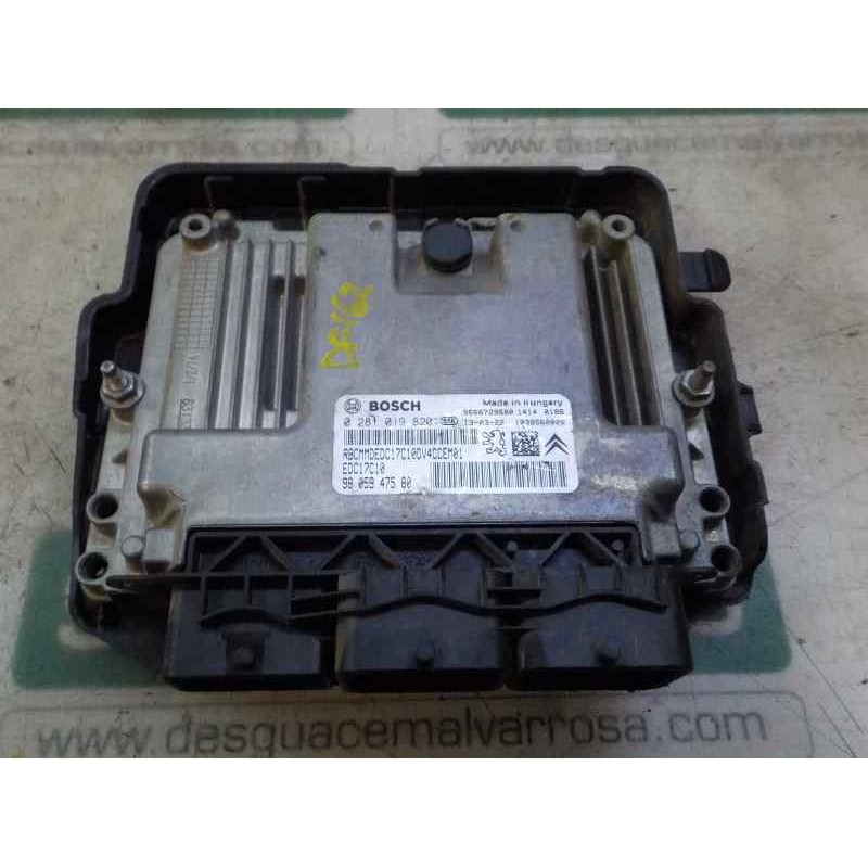 Recambio de centralita motor uce para peugeot 208 1.4 hdi fap referencia OEM IAM   