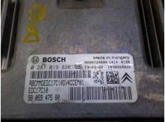 Recambio de centralita motor uce para peugeot 208 1.4 hdi fap referencia OEM IAM    2