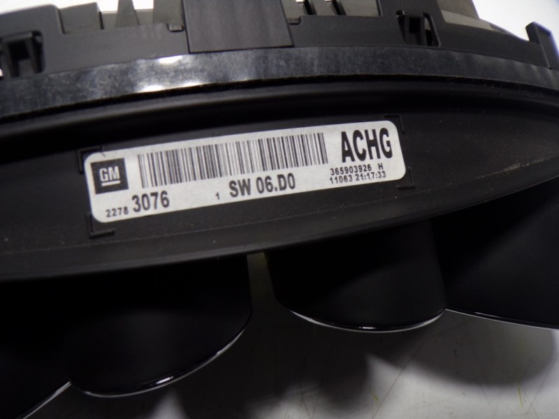 Recambio de cuadro instrumentos para opel insignia berlina 2.0 16v cdti referencia OEM IAM 22783076 22783076 