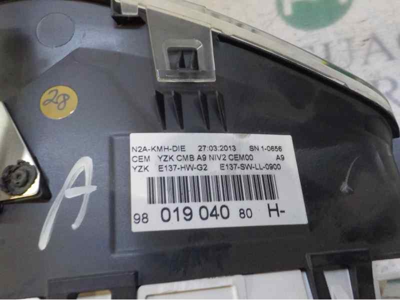 Recambio de cuadro instrumentos para peugeot 208 1.4 hdi fap referencia OEM IAM   