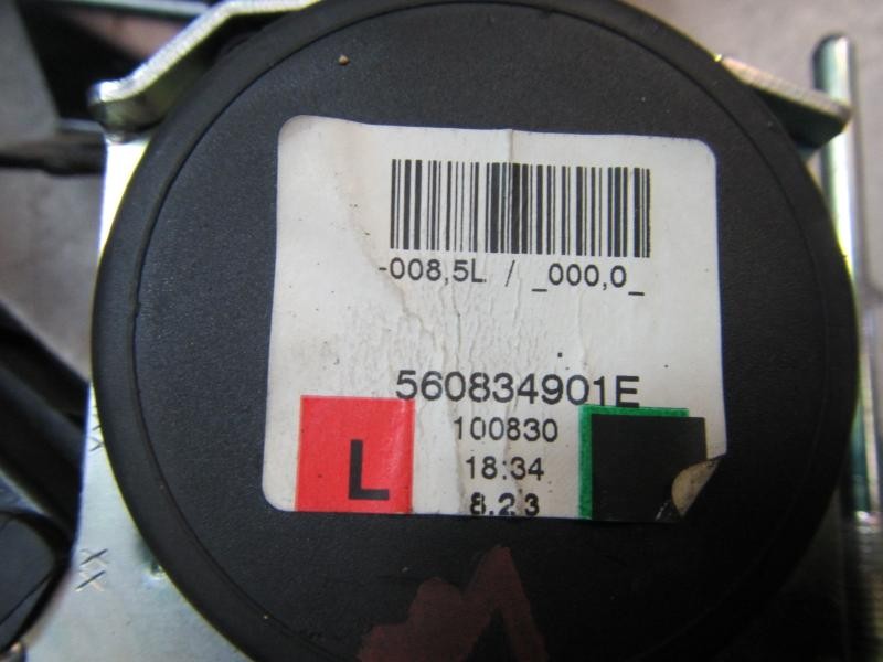 Recambio de cinturon seguridad delantero izquierdo para opel zafira b 1.7 16v cdti referencia OEM IAM   