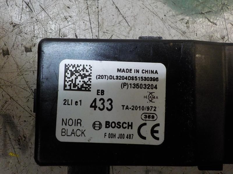 Recambio de modulo electronico para opel corsa e selective referencia OEM IAM 13503204 13503204 