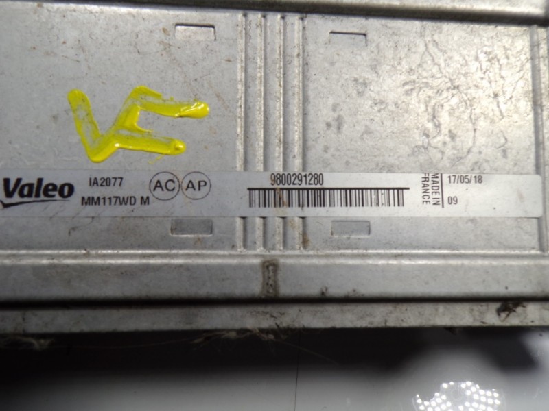 Recambio de intercooler para peugeot partner kombi 1.6 blue-hdi fap referencia OEM IAM 9800291280 9800291280 