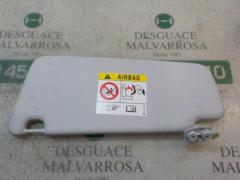 Recambio de parasol derecho para opel corsa e selective referencia OEM IAM 13454369  