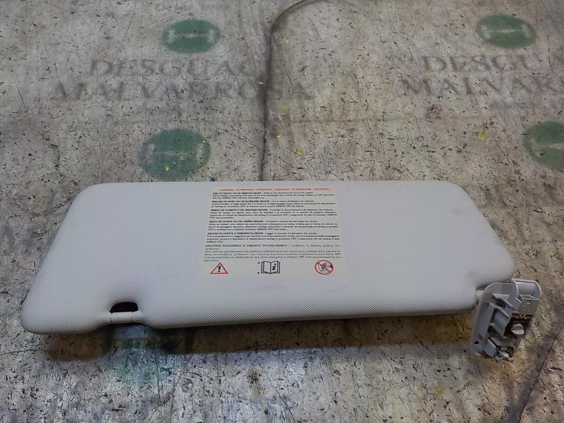 Recambio de parasol derecho para renault fluence dynamique referencia OEM IAM 964005130R  