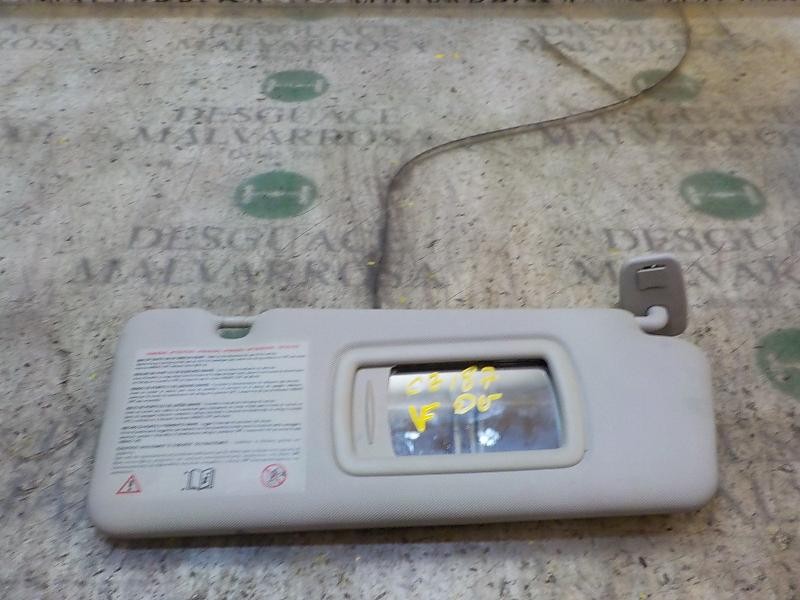 Recambio de parasol derecho para renault fluence dynamique referencia OEM IAM 964005130R  