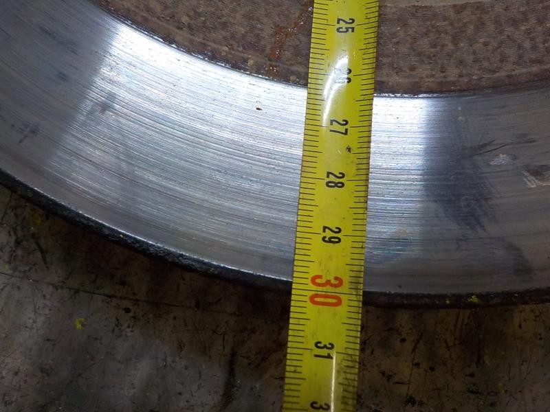 Recambio de disco freno trasero para mitsubishi asx (ga0w) 1.8 di-d cat referencia OEM IAM 4615A121  