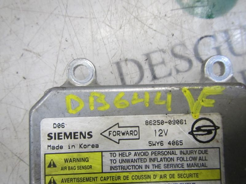 Recambio de centralita airbag para ssangyong kyron 200 xdi limited referencia OEM IAM   
