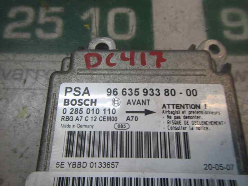 Recambio de centralita airbag para peugeot 207 x-line referencia OEM IAM   