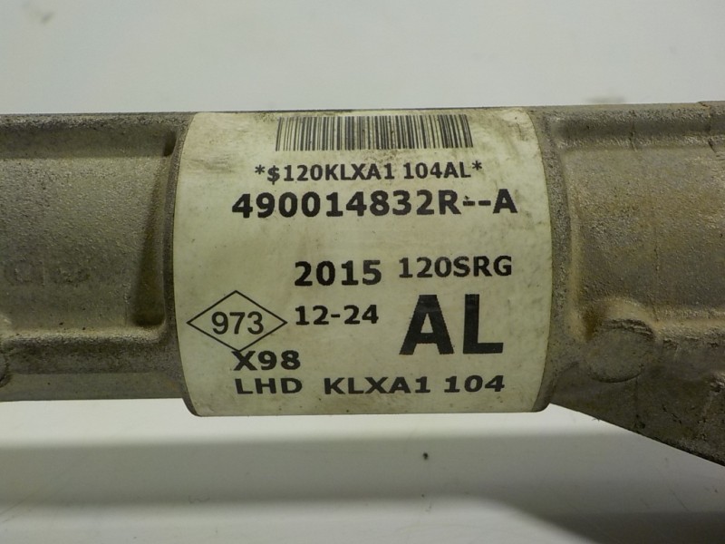 Recambio de cremallera direccion para renault clio iv 1.5 dci diesel fap referencia OEM IAM 490014832R 490014832R 