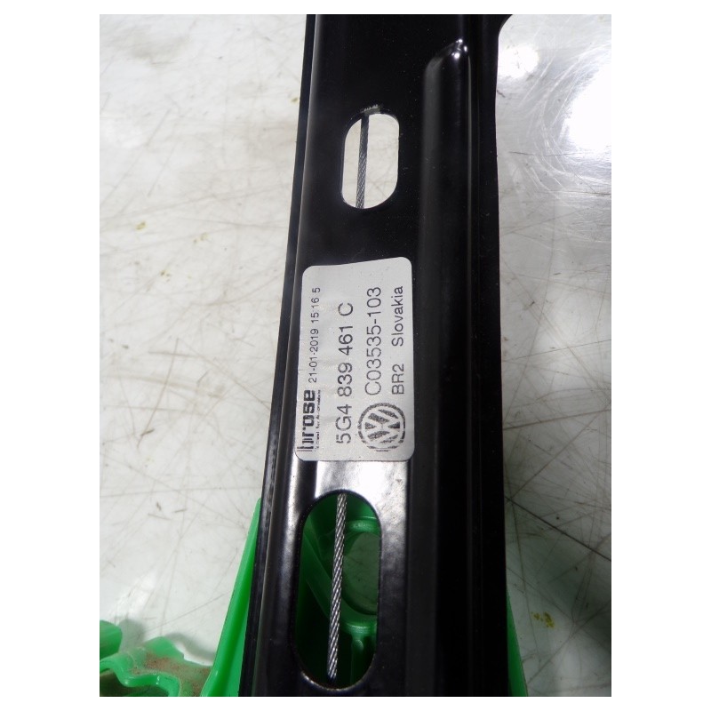 Recambio de elevalunas trasero izquierdo para volkswagen golf vii lim. (bq1) 1.6 tdi referencia OEM IAM 5G4839461C 5G4839461C 