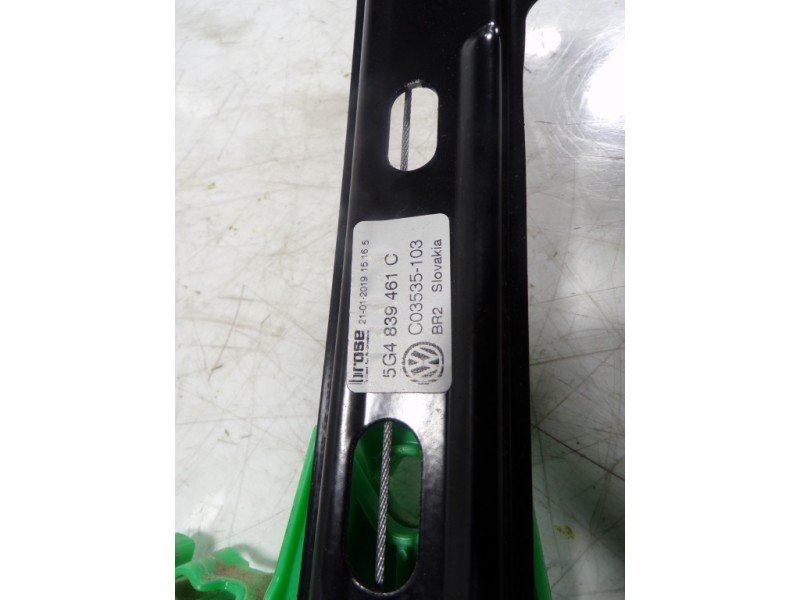 Recambio de elevalunas trasero izquierdo para volkswagen golf vii lim. (bq1) 1.6 tdi referencia OEM IAM 5G4839461C 5G4839461C 