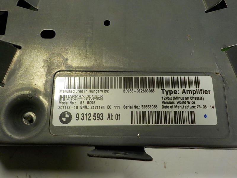 Recambio de modulo electronico para bmw serie 5 touring (f11) 520d xdrive referencia OEM IAM 65129312593 9312593 