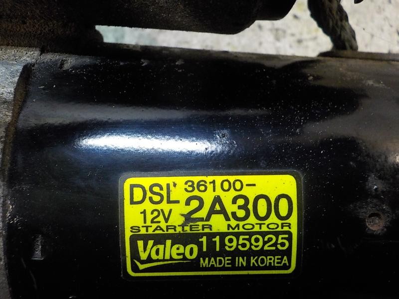 Recambio de motor arranque para kia soul 1.6 crdi cat referencia OEM IAM 361002A300 1195925 1195925