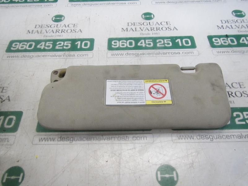 Recambio de parasol derecho para ssangyong kyron 200 xdi limited referencia OEM IAM   