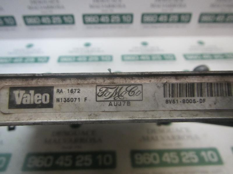 Recambio de radiador agua para ford fiesta (cb1) 1.4 tdci cat referencia OEM IAM 1772863 8V518005DF 