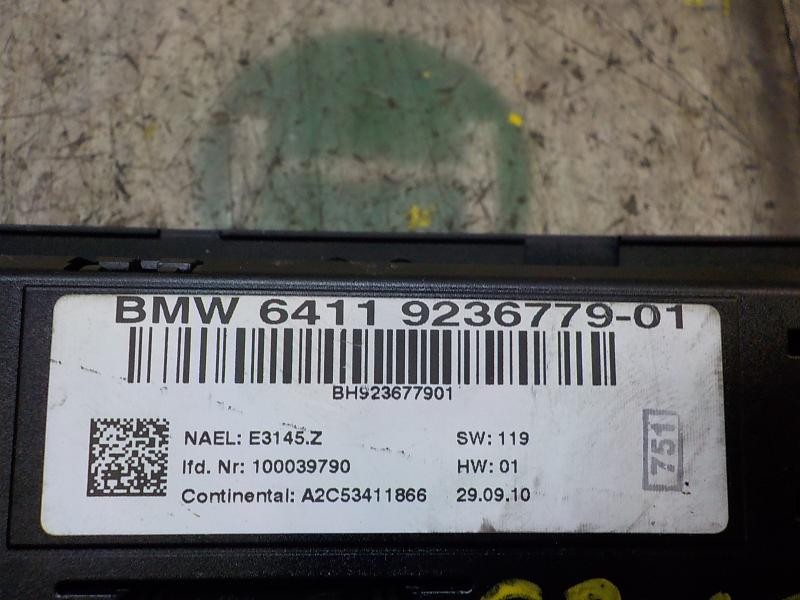 Recambio de mando calefaccion / aire acondicionado para bmw serie 3 berlina (e90) 320d referencia OEM IAM 64119286618 6411923677