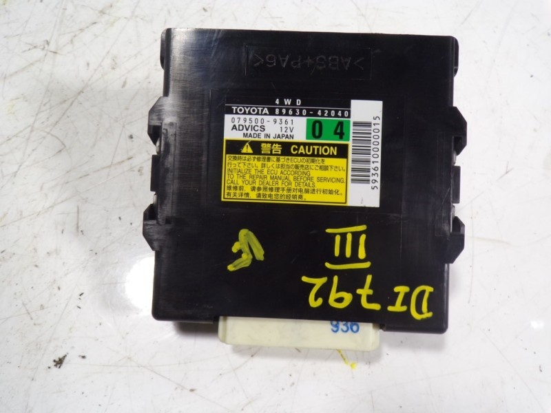 Recambio de modulo electronico para toyota rav 4 (a3) executive referencia OEM IAM 8963042040 8963042040 0795009361