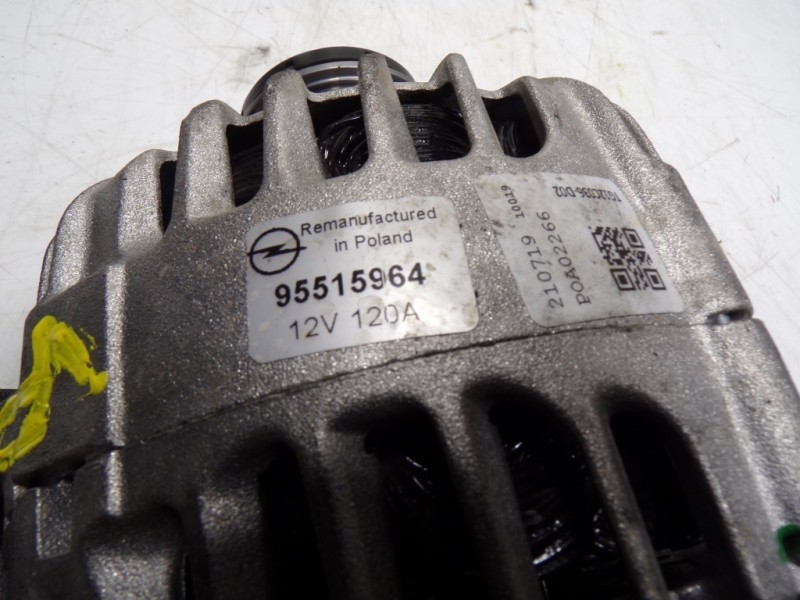 Recambio de alternador para opel insignia berlina 2.0 cdti cat referencia OEM IAM 13502582 95515964 