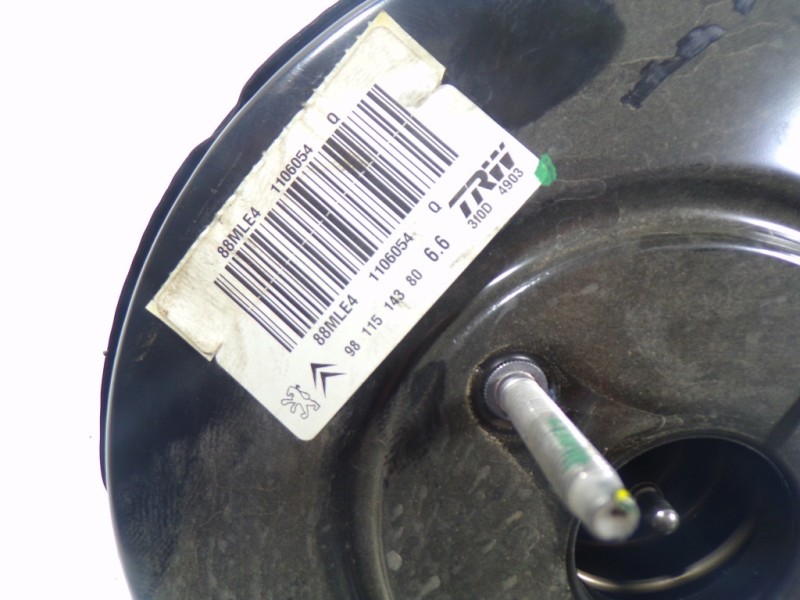 Recambio de servofreno para peugeot 208 1.2 12v e-vti referencia OEM IAM 1609894980 9811514380 310D4903