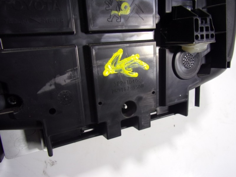 Recambio de cuadro instrumentos para toyota aygo 1.0 vvti referencia OEM IAM 838000H571 7691673300 